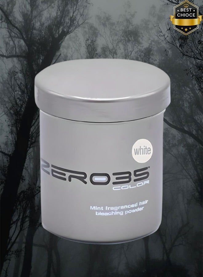 zero35 2 Pieces Mint Fragranced Hair Bleaching Powder White 500ml - Image 2