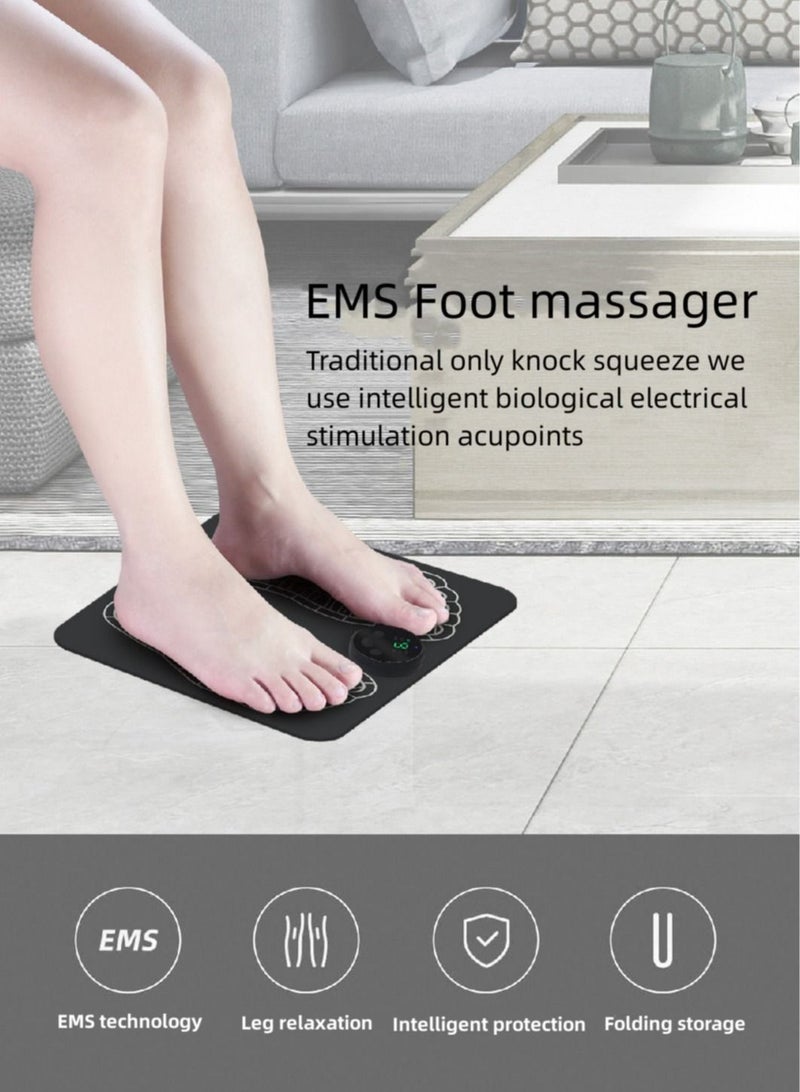 EMS Foot Massager LCD 6 Modes Electrotherapy Foot Therapy - Image 5