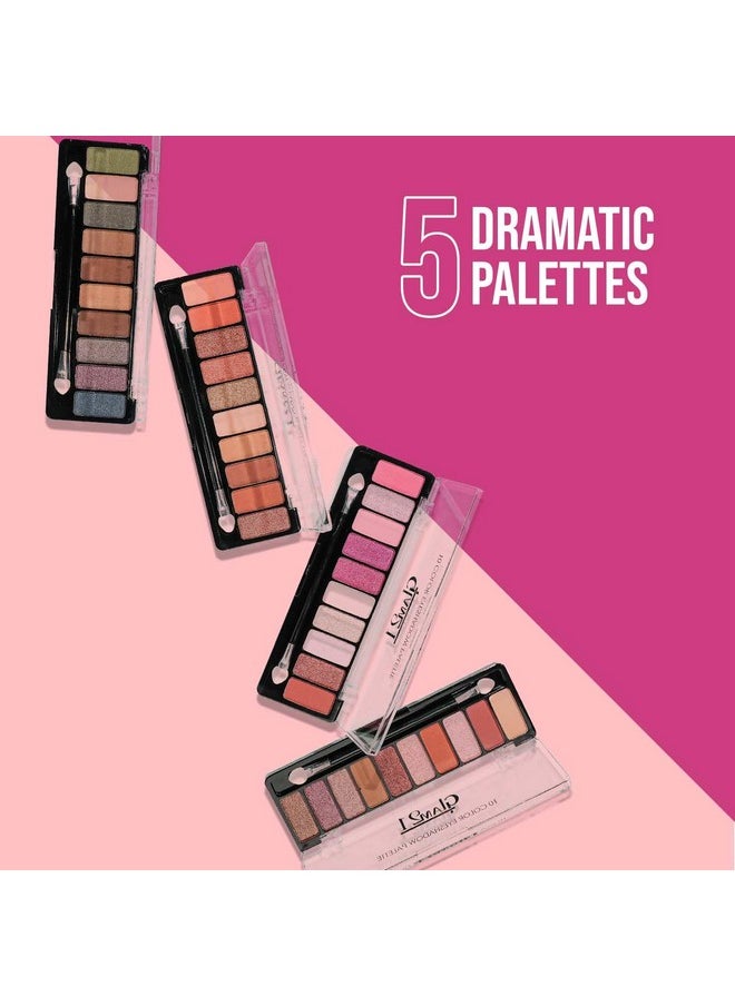 Glam21 Shades Of Trend Eyeshadow Palette | 10 Highly Pigmented Shades |Long-Lasting | Smudge Free | Long Wearing And Easily Blendable Eye Makeup Palette | 02 - Mystique - pzsku/ZA013B38C4BBD9F2886ABZ/45/_/1735566803/3967951a-c0a0-465a-ad69-c72619d31326