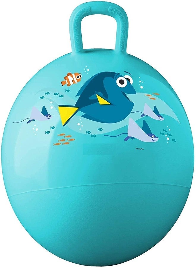 GLIVE (LABEL) Kangaroo Bouncer Toys Jumping Ball Sit and Bounce Rubber Hop Ball for Boys Girls Kid's with Air Pump Included with Handle - Image 1