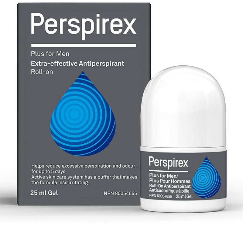 Perspirex Plus Mens Deodorant Antiperspirant  Clinical Strength Deodorant for Men with Excessive Sweating  High Performance LongLasting Protection