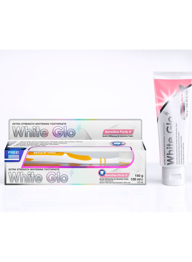 وايت غلو وايت جلو معجون تبييض الأسنان - التركيبة المتطورة لحساسية الأسنان - سينسيتيف فورت - Image 1