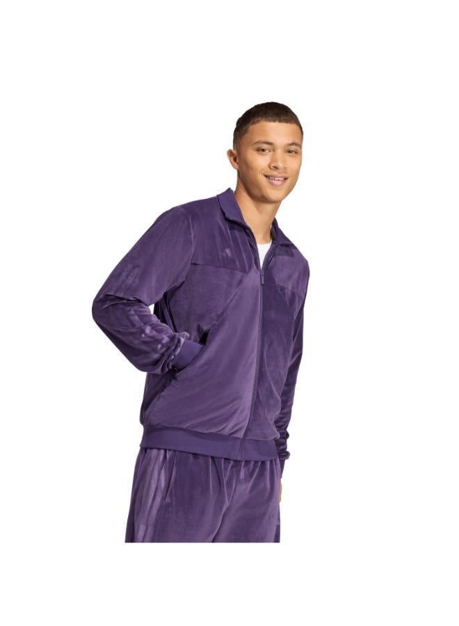 Adidas Velour Track Top - Image 5