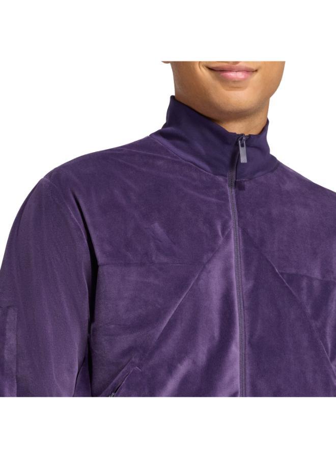 Adidas Velour Track Top - Image 3