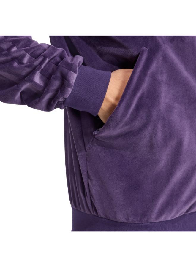 Adidas Velour Track Top - Image 4