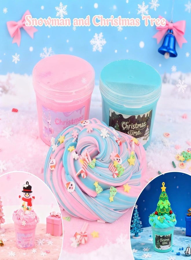 NiuSphere Green Christmas Slime Advent Calendar, 24 Days of Surprise Slime DIY Kit - Fun Toy for Kids, Girls and Boys, Stocking Stuffers, 2025 Christmas Countdown Calendar - Image 4