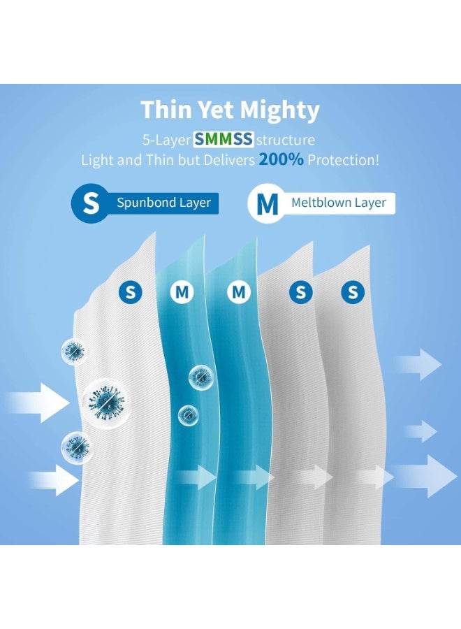 Anmi Travel Disposable Bed Sheet Set,4Pcs Portable Disposable Sheet and Disposable Pillowcase Set, Suitable for Travel Hotel Business Travel - Image 3