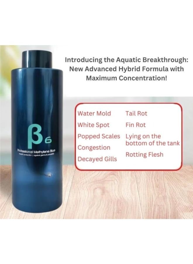 Methylene Blue Fish Medicine Parasites Water Treatment for Fresh and Saltwater 500ml - Image 2