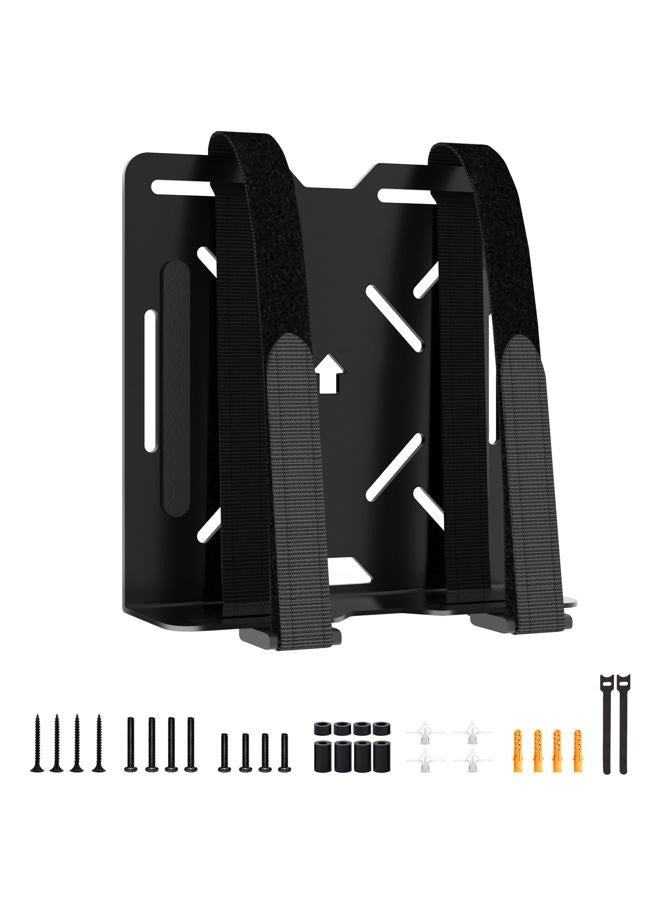 Bedycoon Universal Wall and VESA Mount for Micro PC, UPS Units, Wifi Router, Cable Modem and Other Electronic Devices Adjustable Strap Mount Bracket for Dell HP Lenovo Mini PC Mounted Behind the TV or Monitor - Image 1