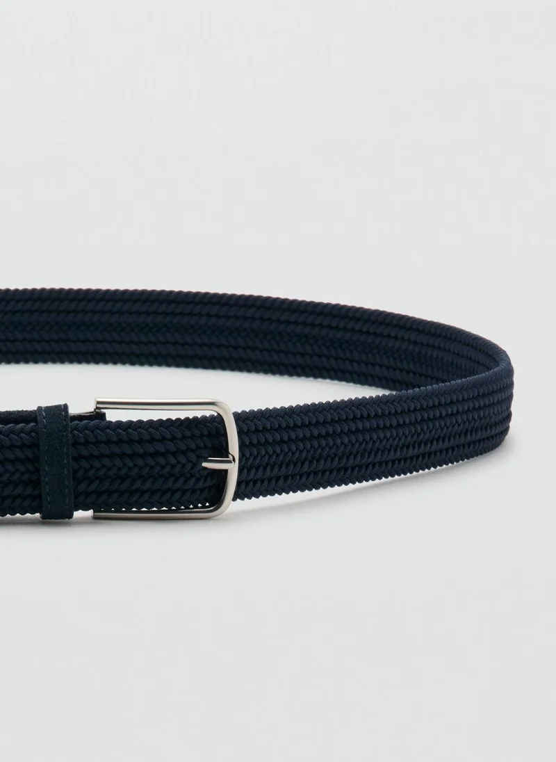 Mango Man Braided elastic belt