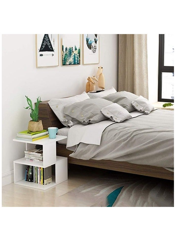 إي وورلد طاولة زاوية جانبية من Home Coffee لغرفة المعيشة والديكور المنزلي - Image 2