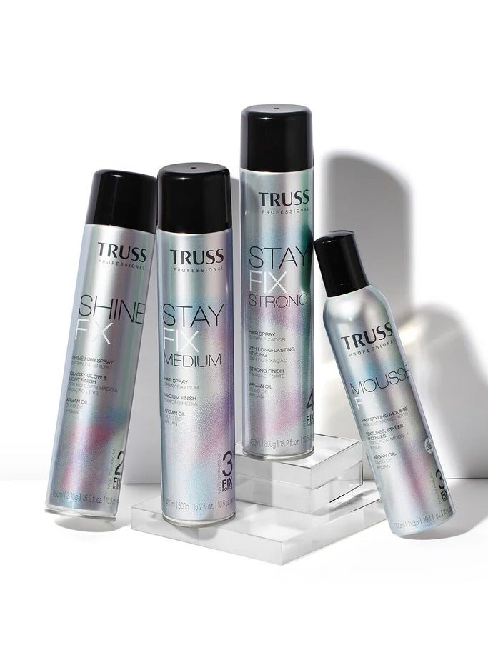 تروس شاين فيكس للشعر - علاج احترافي للتحكم في اللمعان والتجعد 450 مل - Image 2