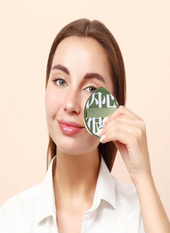 COSLUXE 1 Korean Makeup Puff, Foundation Sponge, 3 - Finger Soft Makeup Puff, Sponge for Liquid, Cream, and Powder Sponges Beauty Blender Makeup Tool Multicolored for woman and girl's - Image 2