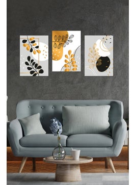 KutuTR Notpa 3-Piece Painting Set Golden Flowers  - Image 3