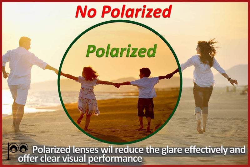 Prizo ORL Polarized Replacement Lenses for Oakley Actuator Sunglasses OO9250 (Dark Black) - Image 5