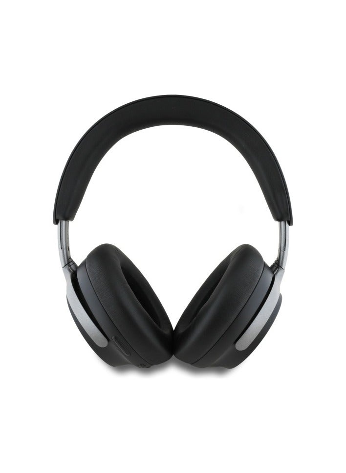 GUESS Guess Headphones Bluetooth ANC Metal Script Logo Black - Image 3