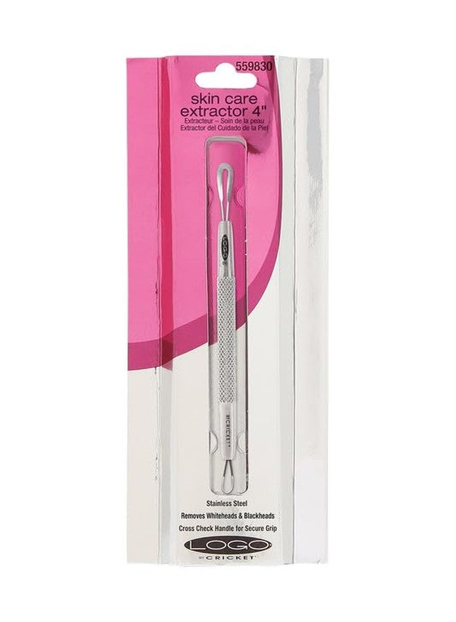 Cricket Logo Classic Skin Care Tool Extractor for White Heads, Black Heads and Removing Blemishes, Non-Rust Stainless Steel - Image 2