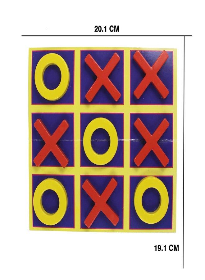 PRIMEFAIR Tic Tac Toe Game Criss Cross Board Game, Party Fun Gift for Boys and Girls Edition Board Game -Best Birthday Gift (Pack of 3) - Image 4