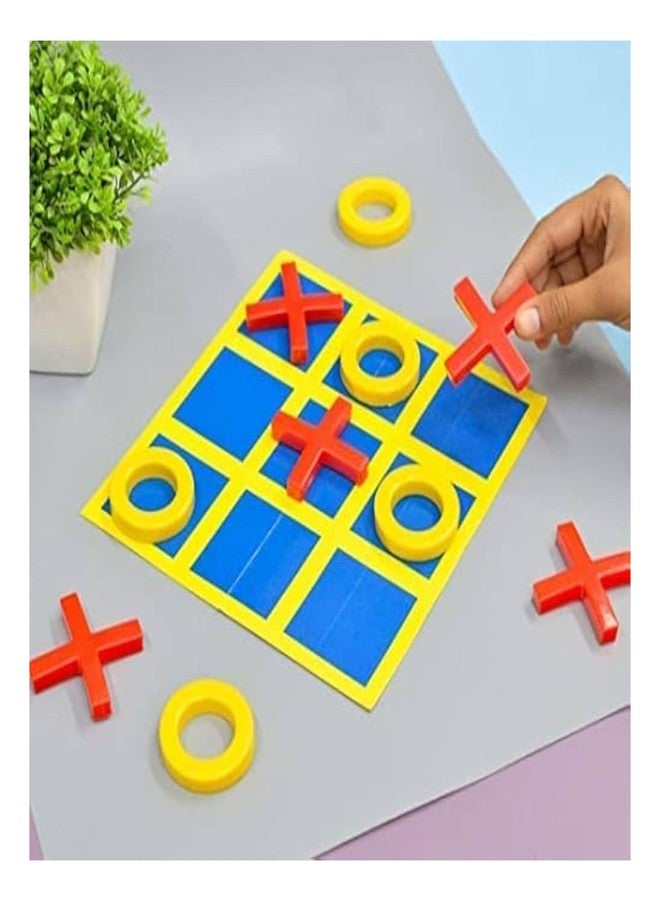 PRIMEFAIR Tic Tac Toe Game Criss Cross Board Game, Party Fun Gift for Boys and Girls Edition Board Game -Best Birthday Gift (Pack of 3) - Image 3