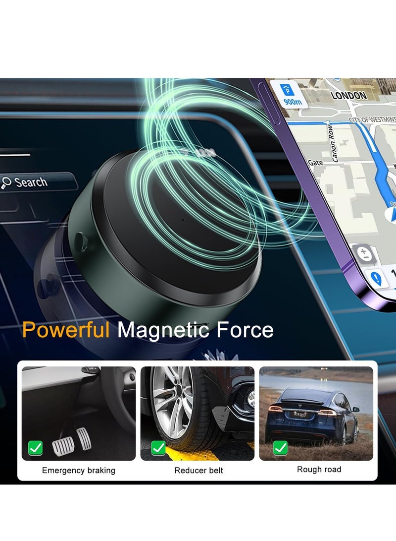 SYOSI Magnetic Car Suction Cup Holder Mount,360 Rotation Magnetic Car Cell Phone Holder,Suction Cup Car Phone Mount,Universal Adjustable Windshield Dashboard Mobile Phone Holder - Image 3