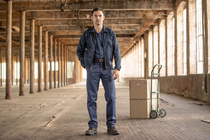 Dickies Men's Original 874 Work Pant, Navy, 34W x 34L - Image 4