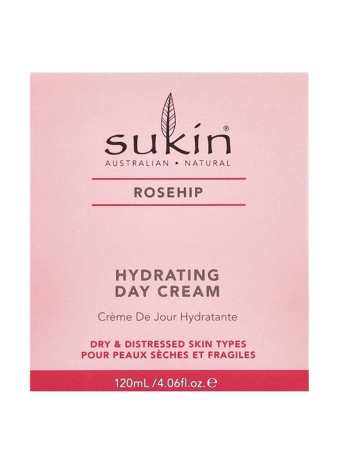 Sukin Sukin, Hydrating Day Cream, Rosehip, 4.06 fl oz (120 ml)  - Image 2