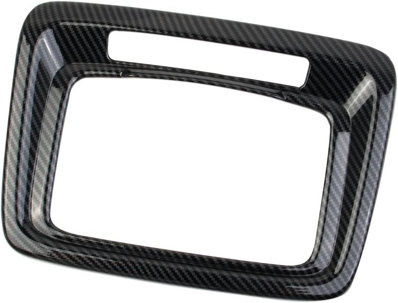 Fewshaw Carbon Fiber Interior Roof Reading Light Lamp Cover Trim for 2019-2022 Chevy Silverado 1500/GMC Sierra 1500 and 2020-2023 Silverado/Sierra 2500 3500 HD - Image 2