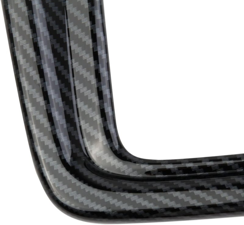 Fewshaw Carbon Fiber Interior Roof Reading Light Lamp Cover Trim for 2019-2022 Chevy Silverado 1500/GMC Sierra 1500 and 2020-2023 Silverado/Sierra 2500 3500 HD - Image 3