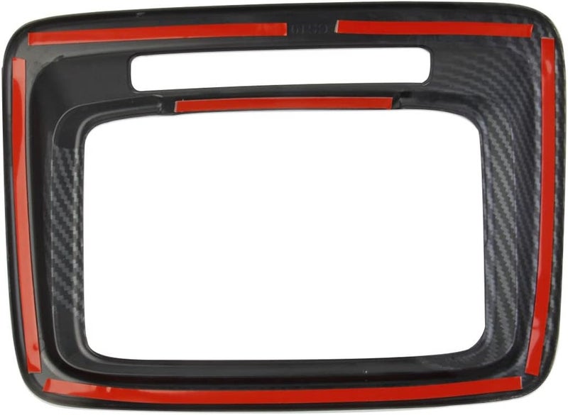 Fewshaw Carbon Fiber Interior Roof Reading Light Lamp Cover Trim for 2019-2022 Chevy Silverado 1500/GMC Sierra 1500 and 2020-2023 Silverado/Sierra 2500 3500 HD - Image 5