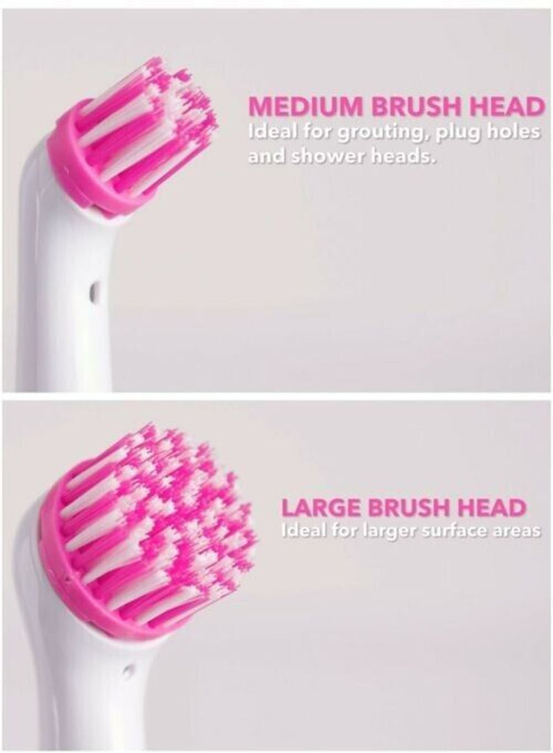 ذا بينك ستاف فرشاة تنظيف ذا بينك ستاف مزودة بـ4 رؤوس من ستار دروبس - Image 4