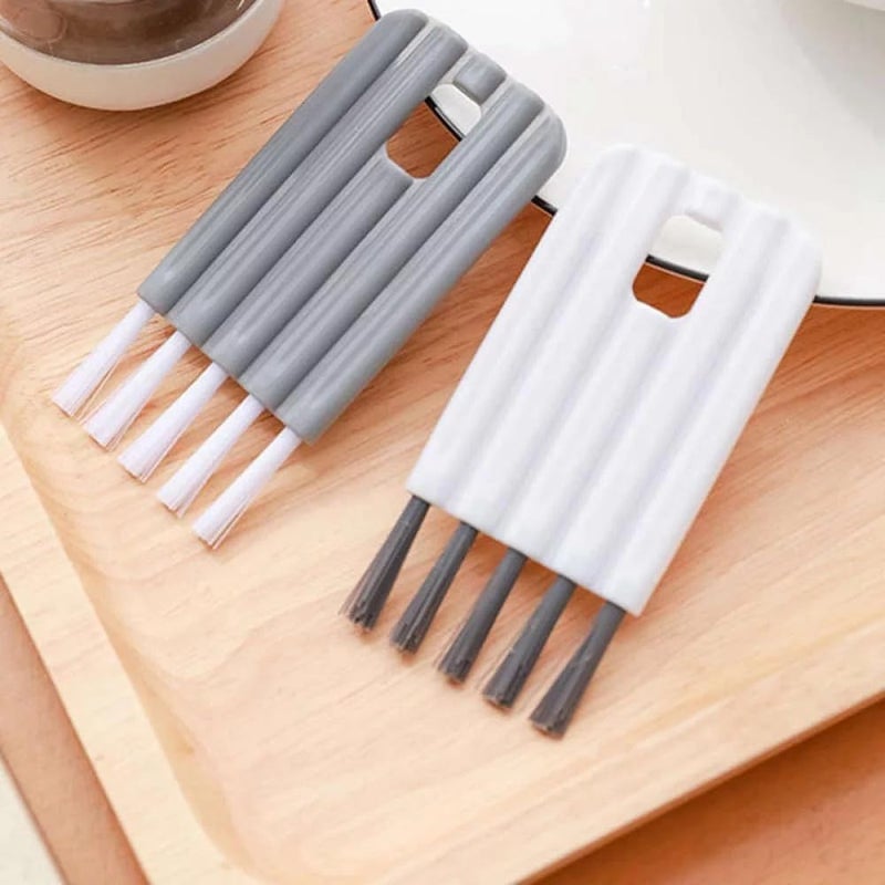 APURK Bottle Cup Lid Brush Cleaning Brush Babys CupHouseholdKeyboardWater BottlesFruitVegetable Multifunctional Brush Home Kitchen Washing Pack of 2 Multicolor - Image 1