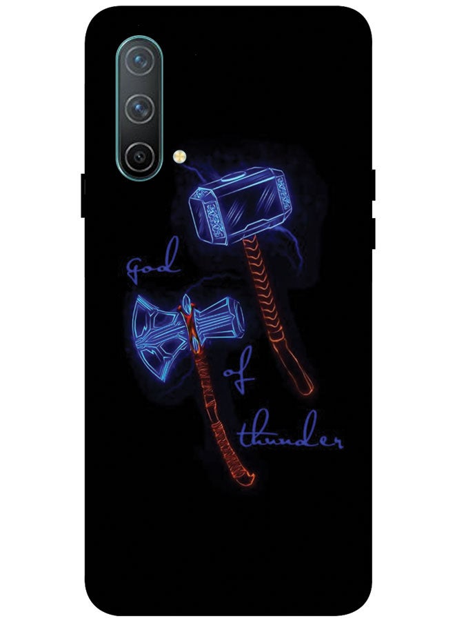 EYE CATCH Protective Case Cover For OnePlus Nord CE 5G Smart Series Printed Protective Case Cover for OnePlus Nord CE 5G God of Thunder - Image 1