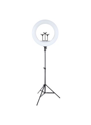 Ring Light for Photography Model LIVE-R56, 560mm, 3-level Lighting, for Live Broadcasting, Remote Control, 360-degree Rotation, Tripod, Holds 3 Mobile Phones - pzsku/ZA0150D2960C28B88B2B8Z/45/1750080597/f1955088-3359-4fe3-8167-f1740523ffd1