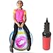 WALIKI Hopper Ball for Teens 22Inch Jumping Sit and Bounce Ball Hop Ball for Outdoor Fun Tie Dye - Image 3