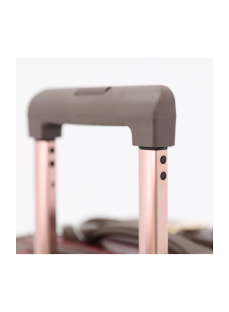 SONADA Hardshell Luggage Trolley Bag 3 Pieces Set,Red (S-20",M-24",L-28") - Image 4