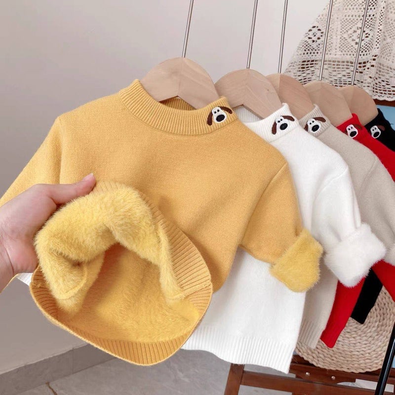 Kids Fleece Lined Sweater - Image 3