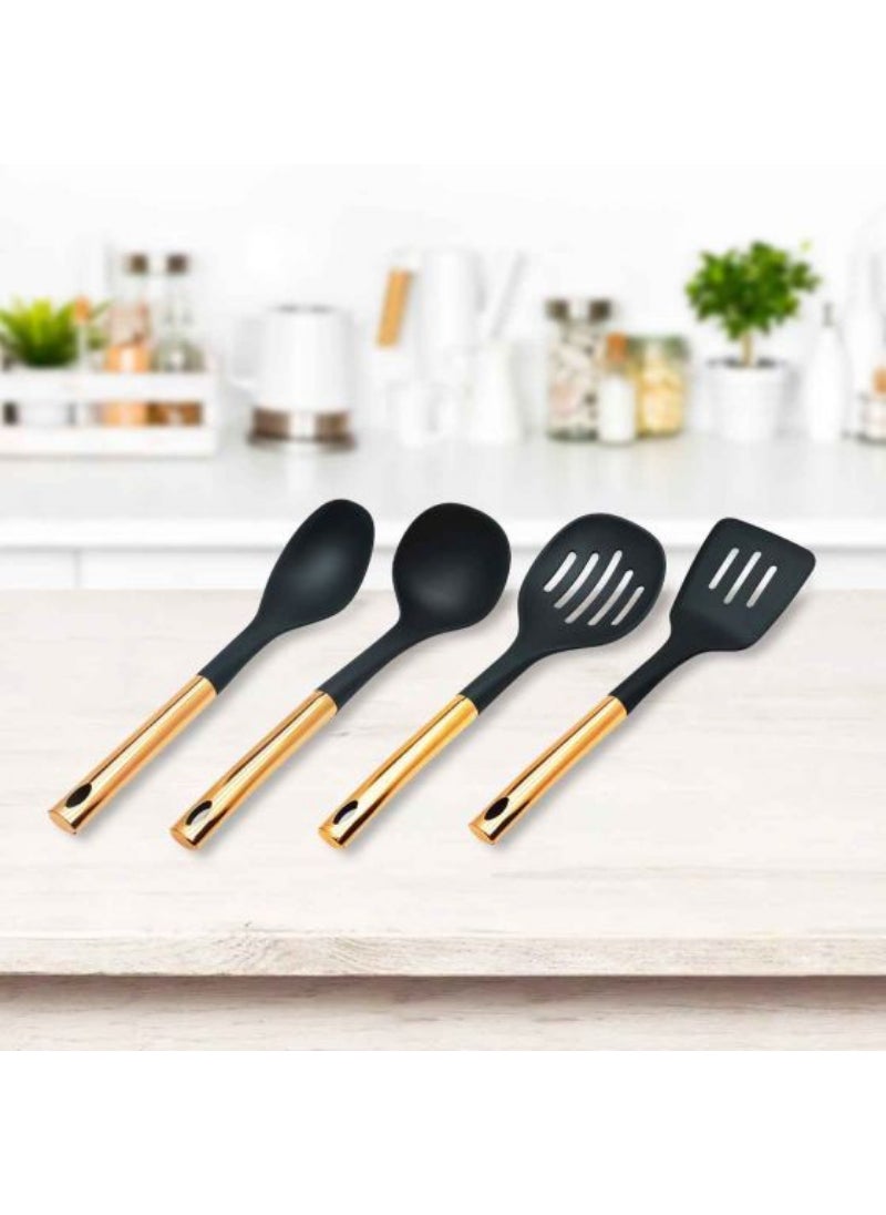 Top Pick Durable Nylon Serving Spoon With Copper Handle 