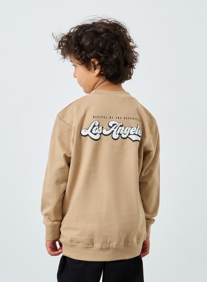 ستايلي سويت شيرت بطبعة جرافيك - Image 4