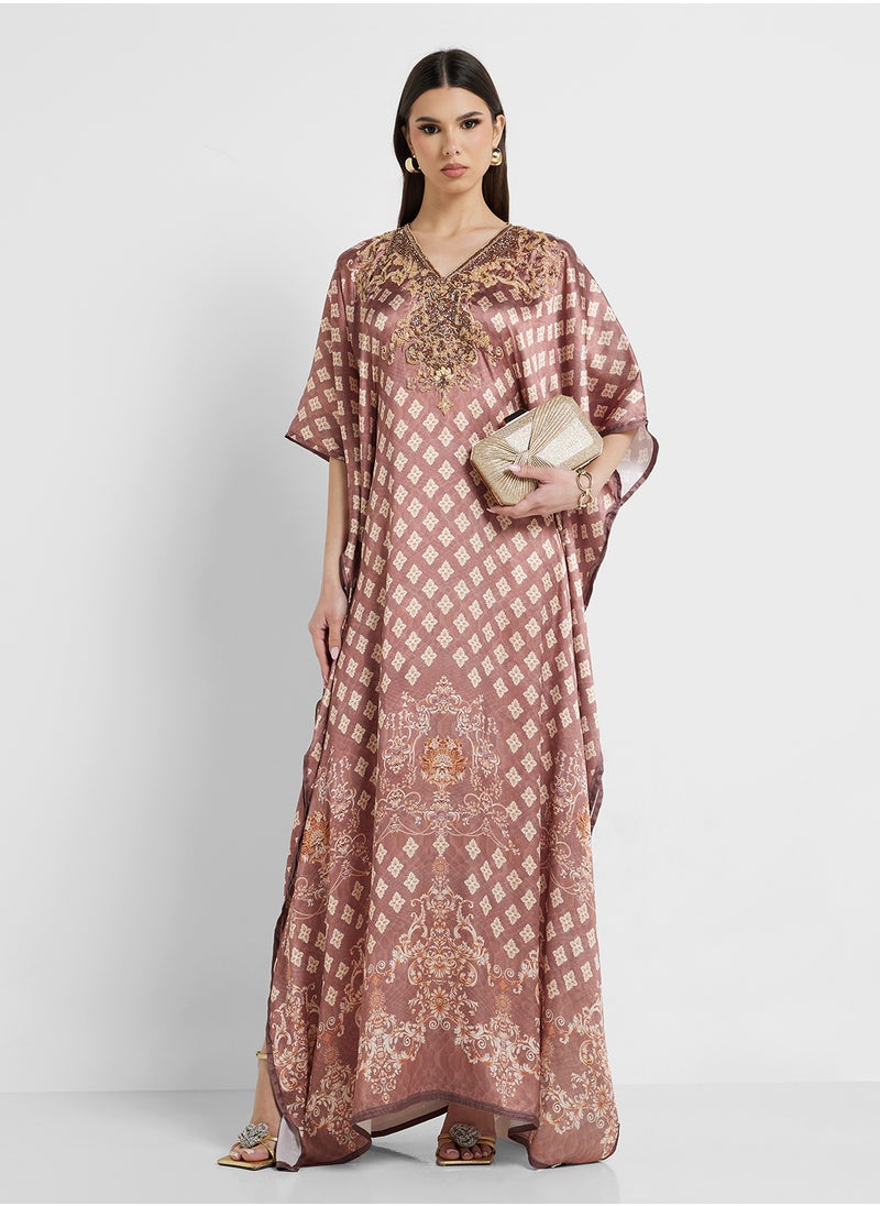 ARABIAN CLOSET MUKHAWAR KAFTAN  - Image 1