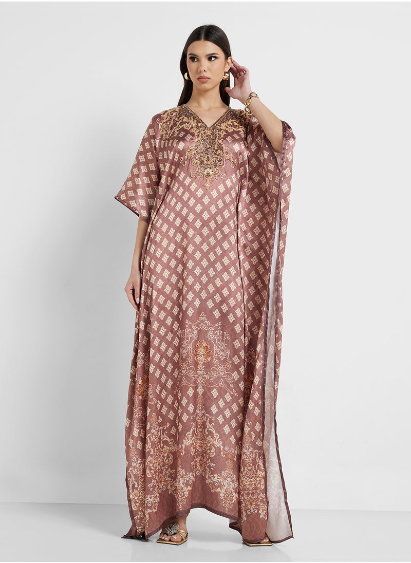 ARABIAN CLOSET MUKHAWAR KAFTAN  - Image 4