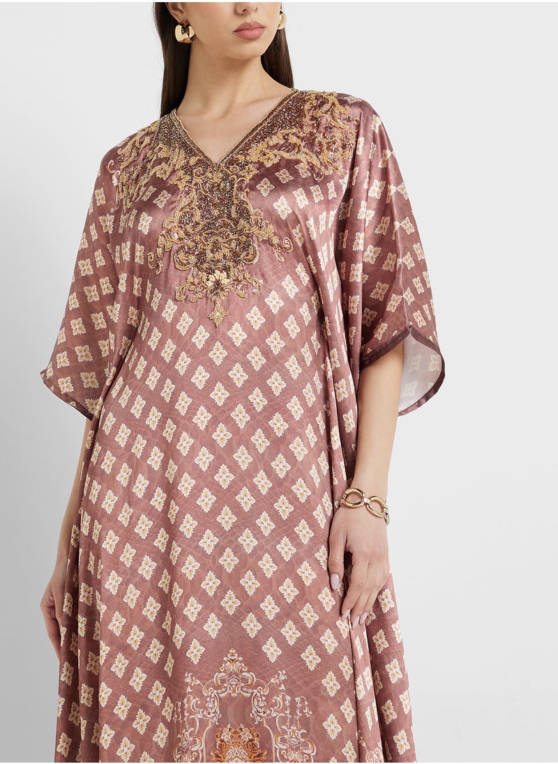 ARABIAN CLOSET MUKHAWAR KAFTAN  - Image 3