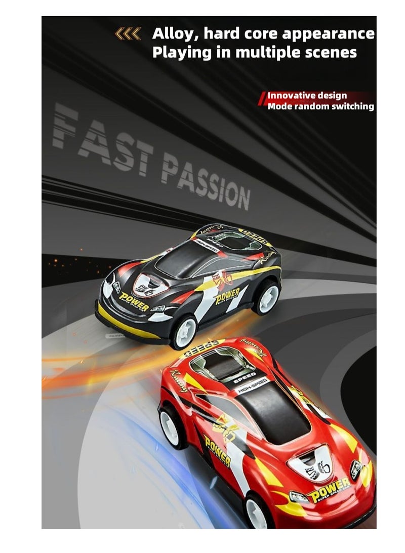 Children's Tin Car Alloy Car Toy Mini 48 Power Car Gift Box Set - Image 4