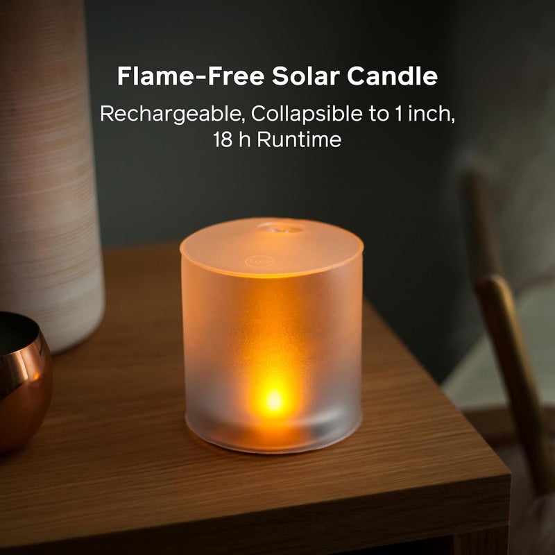 BioLite Luci Candle Flameless Inflatable SolarPowered Outdoor Lantern - Image 2