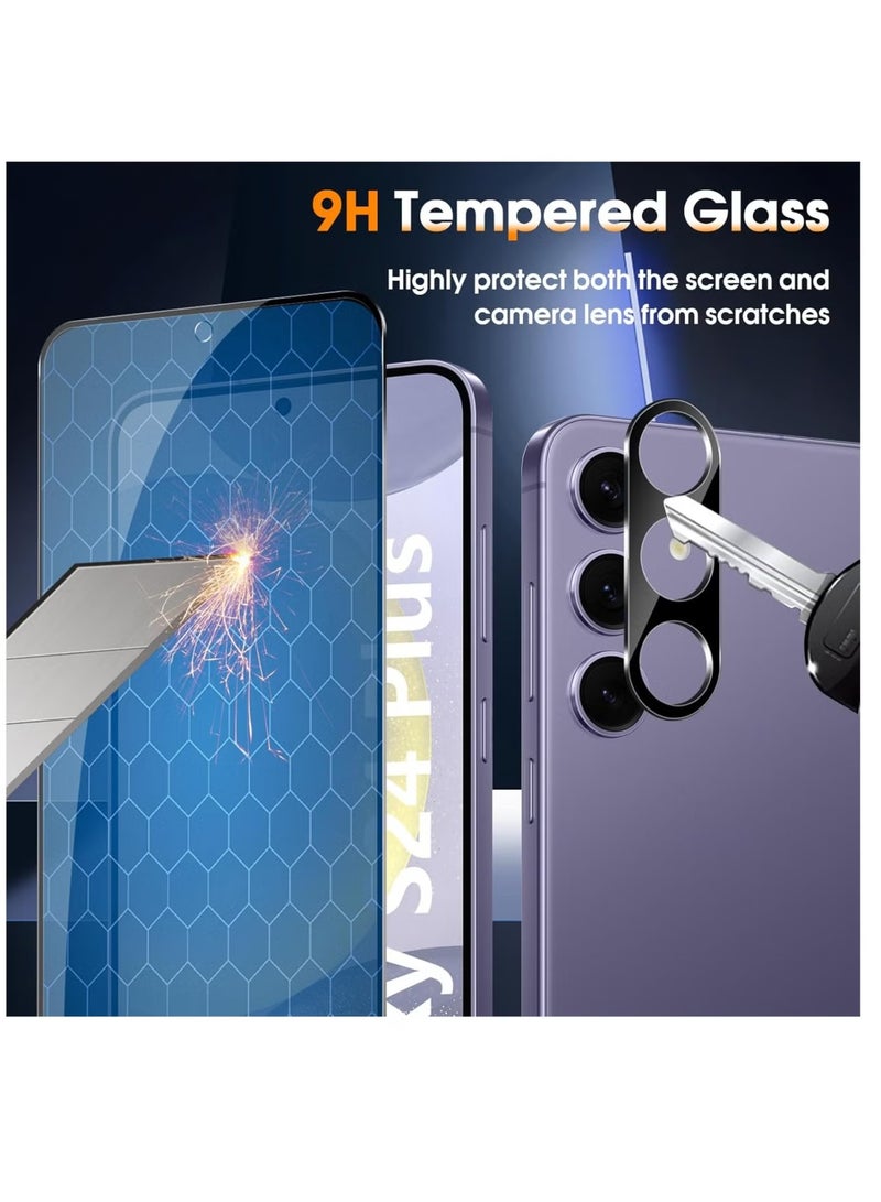 JAJEEK "Privacy Protection for Samsung Galaxy S24 Plus / S24+ 5G – Anti-Spy Screen Protector with Limited Viewing Angle, Secure Your Screen from Onlookers – Perfect Privacy Screen for Sensitive Information" - Image 2