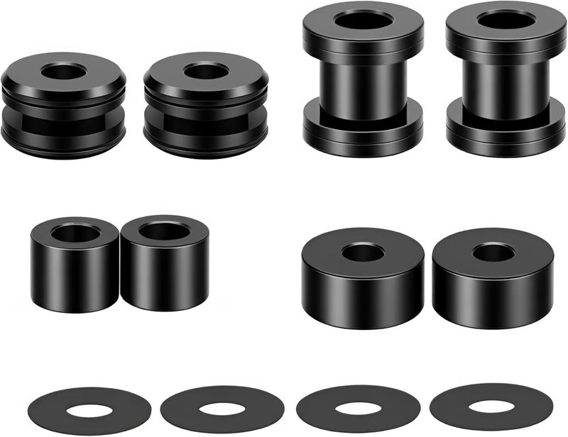 TCMI H-D Quick Release Luggage Racks Sissy Bar Docking Hardware Kit Fits For Harley Davidson Touring Electra Road Street Glide Road King (Black) - Image 1
