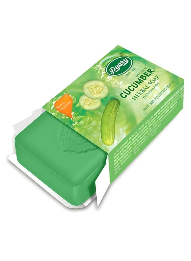 Pyary Pyari Cucumber Soap 12 Pieces - Image 2