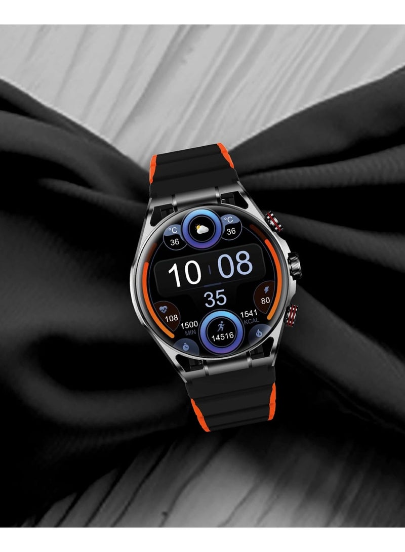 Maxwell Fusion Smart Watch for Men and Women with dual strap - Image 3