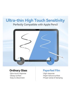 Generic 2 Pack Paperfeel Screen Protector Compatible with iPad Pro 13 (2024)/iPad Air 13 inch M2 2024/iPad Air 13 inch M3 2025, [New Version Crafted for Natural Writing] [Less Reflection] [Nib Friendly] [with Easy Installation Kit]  - Image 5