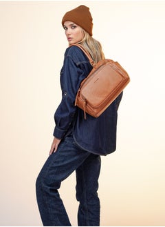 David Jones David Jones- Leather Duffle Bag for women model cm6981- Faux leather work and travel duffle bag- All gender neutral bag in size extra large for travel and work  - Image 3