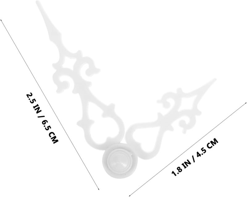 Silent Clock Hands for DIY Wall Clocks Easy Installation for Home Decor Replacement - Image 1